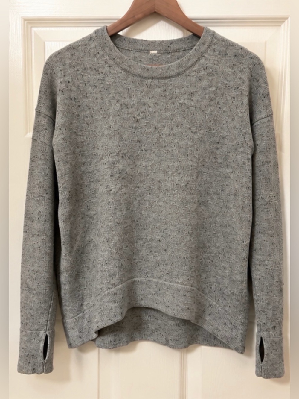 lululemon athletica Heather Gray Crewneck Pullover